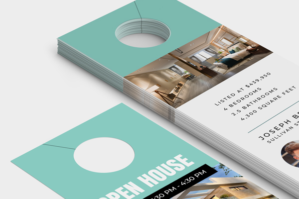 Door Hangers printed by Potamus Press